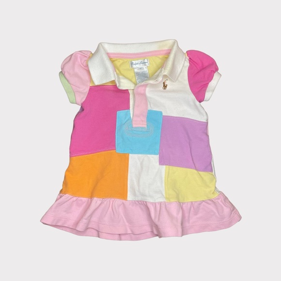 Ralph Lauren Colorblock Tunic Top - Picture 1 of 3